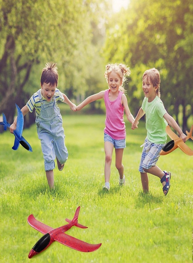 Vyndicca 6-Pack Airplane Toys, 17.5" Large Throwing Foam Plane - 2 Flight Modes, Outdoor Sports Birthday Party Favors, Gifts for 3-7 Year Olds - Image 5